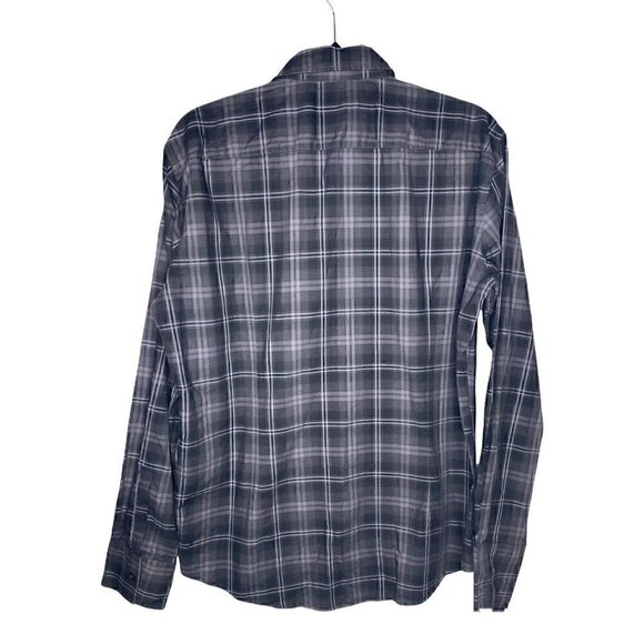 Hugo Boss Button Down Size L Long Sleeve Shirt Slim Fit Collared Men's Business - Picture 2 of 4